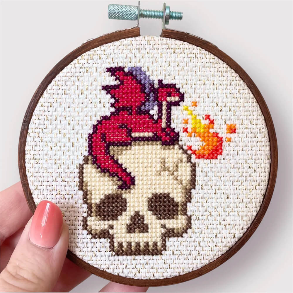 cross stitch designer fantasy design